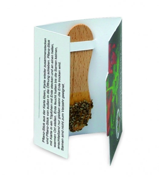 Planting stick with seeds | Eco gift